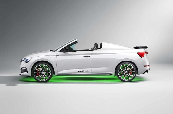 Skoda Slavia roadster image gallery