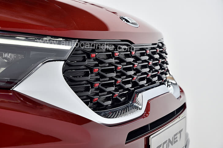 Seltos like knurled and chromed finish looks great.