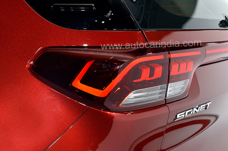 Like with the headlights, the taillights too feature the ‘Heartbeat’ signature. 