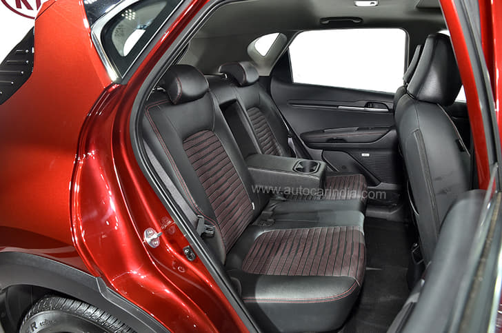 Rear space is comfortable enough but not class-leading.