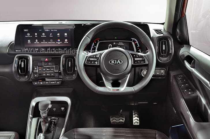 Kia Sonet Dashboard