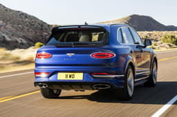 Bentley Bentayga Rear View Bentley Bentayga Rear View