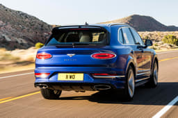 Bentley Bentayga Rear View Bentley Bentayga Rear View