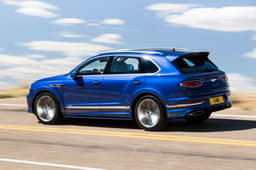 Bentley Bentayga Rear View Bentley Bentayga Rear View