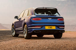 Bentley Bentayga Rear View Bentley Bentayga Rear View