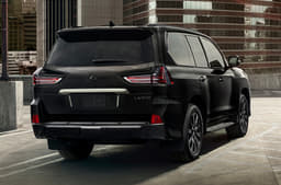Lexus Lx Rear View