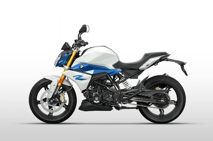 BMW has updated the motorcycle with an LED headlamp that has an integrated DRL.