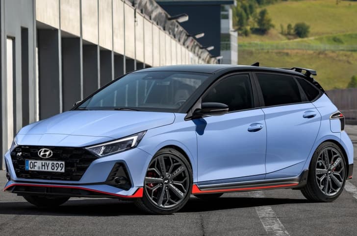 The i20 is the smallest car from Hyundai's N performance division.