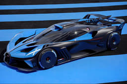 The Bolide sits on a super-light and super-stiff carbonfibre monocoque.