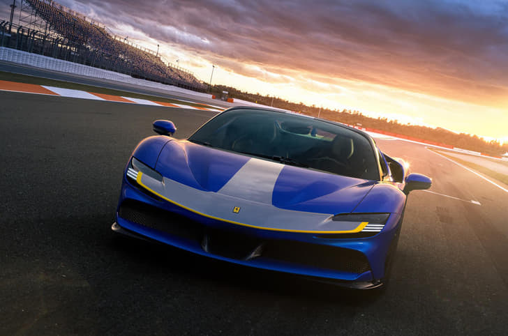 Optional Assetto Fiorano package adds Multimatic shock absorbers and Michelin Pilot Sport Cup 2 tyres.   