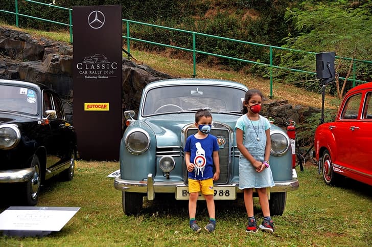 The Mercedes-Benz Classic Car Rally appeals to all ages.