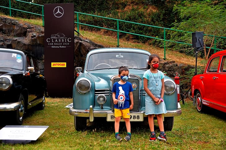 The Mercedes-Benz Classic Car Rally appeals to all ages.