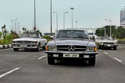 A 450 SLC alongside two SLs.