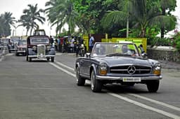 Pratapsingh Gaekwad’s 230 SL Pagoda was one of the stars of the show.