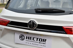 Mg Hector Rear View Mg Hector Rear View