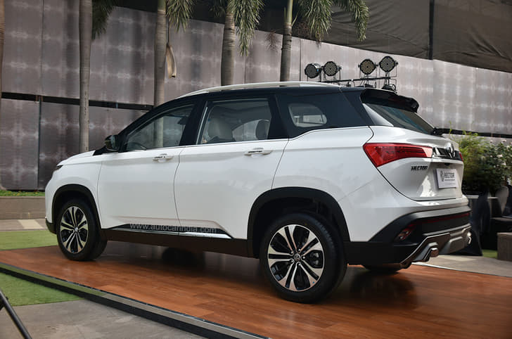 Other design changes include larger alloy wheels and a new rear scuff plate.