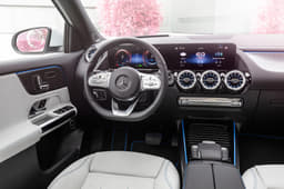 Gets rose-gold-coloured trim inserts on the AC vents and seats, plus additional trim backlighting.