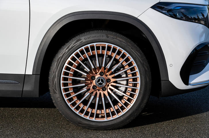EQA can be specced with 20-inch alloys.