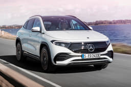 The EQA is based on the combustion-engined GLA.