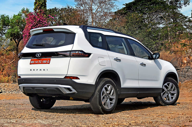 The rear styling is quite unique with its large rear quarter glass, upright tailgate, and longer overhang.