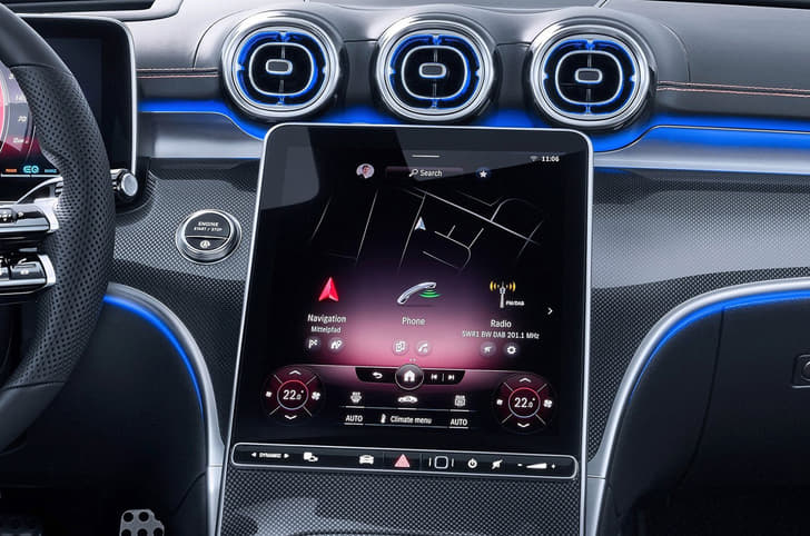 Mercedes Benz C Class Dashboard