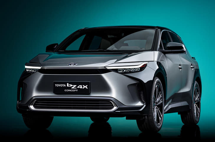 Toyota bZ4X SUV concept image gallery
