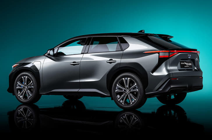 Toyota bZ4X SUV concept image gallery