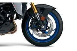 Brembo Monobloc calipers at the front.