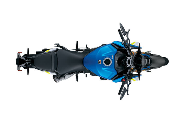 The fuel tank now holds 19 litres of fuel instead of 17-litres.