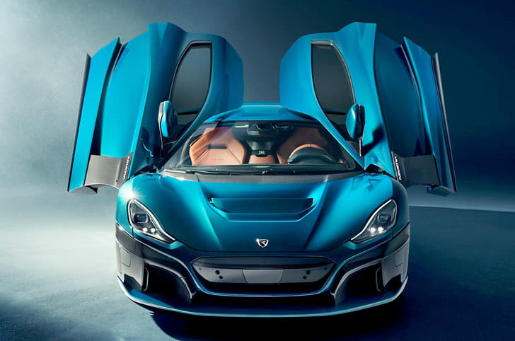 2021 Rimac Nevera electric hypercar image gallery