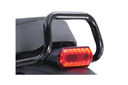 Retro LED tail light looks neat.