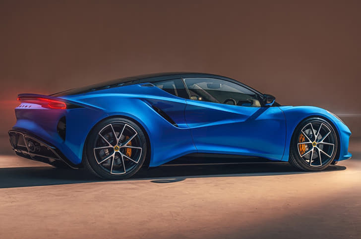 Lotus Emira Rear Right Three Quarter