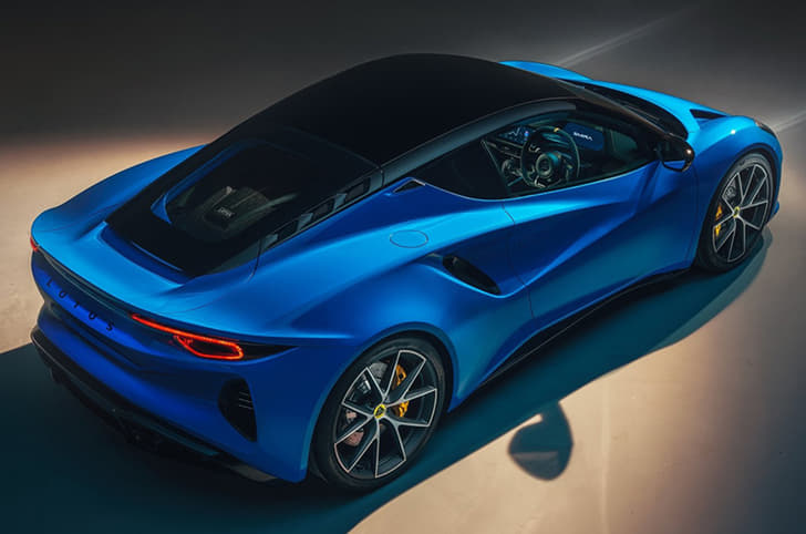 Lotus Emira Front Right Three Quarter