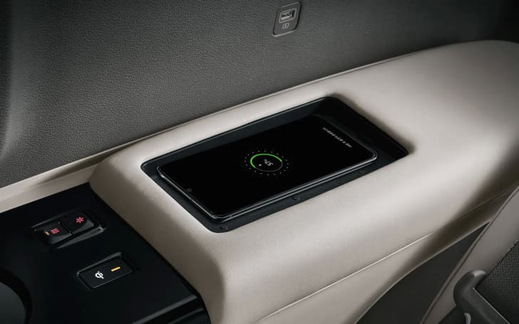 Kia Carnival Charging Ports