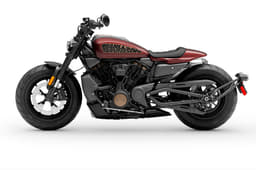 The engine is a stressed member of the chassis, eliminating the traditional frame. 