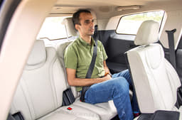 Third-row seats also feature AC vents; get roof-mounted speakers.