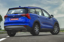 Angular tail-lights are reminiscent of the outgoing XUV500. 
