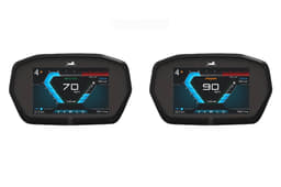 Optional TFT screen with Bluetooth connectivity will come in a few months’ time. 