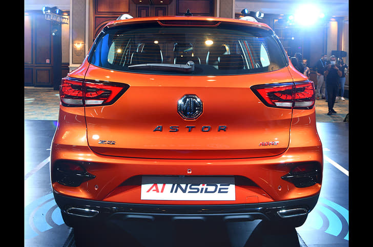 Mg Astor Rear View