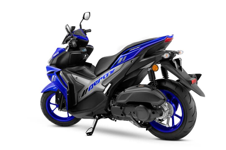 The Indian Aerox 155 makes 15hp and 13.9Nm.
