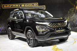 Tata Safari Priced at Rs 21.89 lakh and Rs 23.18 lakh (ex-showroom, India) for the manual and automatic version, the Safari Gold Edition gets cosmetic and feature updates over the standard Safari.
