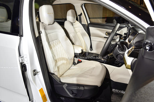 Safari Gold gets diamond quilted-genuine leather seats; upholstery colour similar to regular Safari. Image - 10603