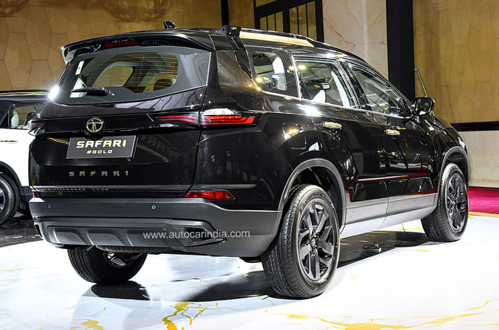 The Safari Gold edition is available in two colours - White Gold and Black Gold.