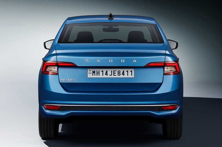 Skoda Slavia Rear View
