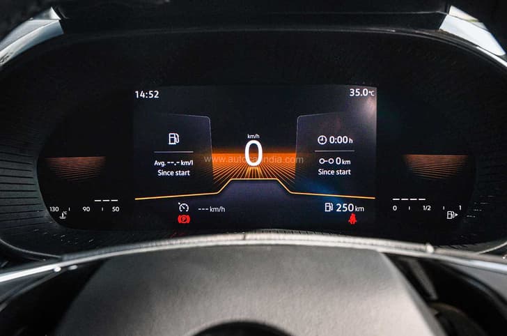 Skoda Slavia Instrument Cluster