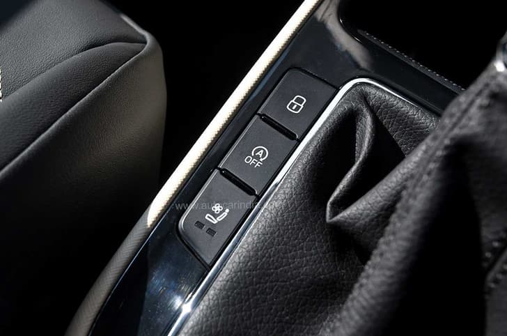 Skoda Slavia Console Storage