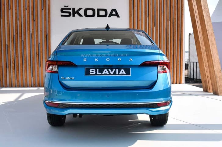 Skoda Slavia Rear View