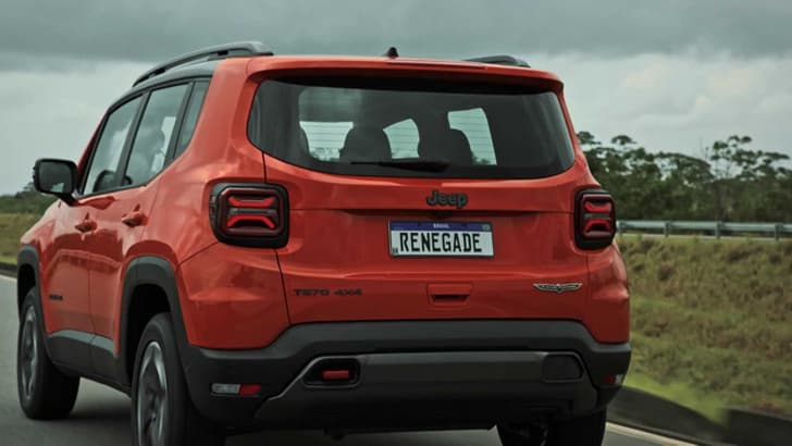 2022 Jeep Renegade facelift rear 