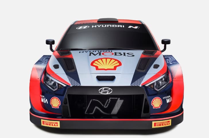 Hyundai i20 N Rally1 front