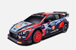 Hyundai i20 N Rally1 front quarter 